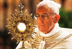Image result for pope worshipping the sun-god